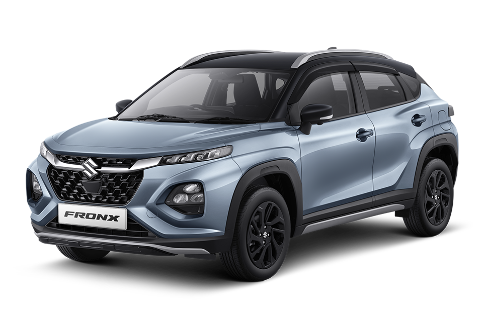 01_Suzuki FRONX SGX Exterior 45┬║ front side [ICE GRAYISH BLUE] copy-SGX